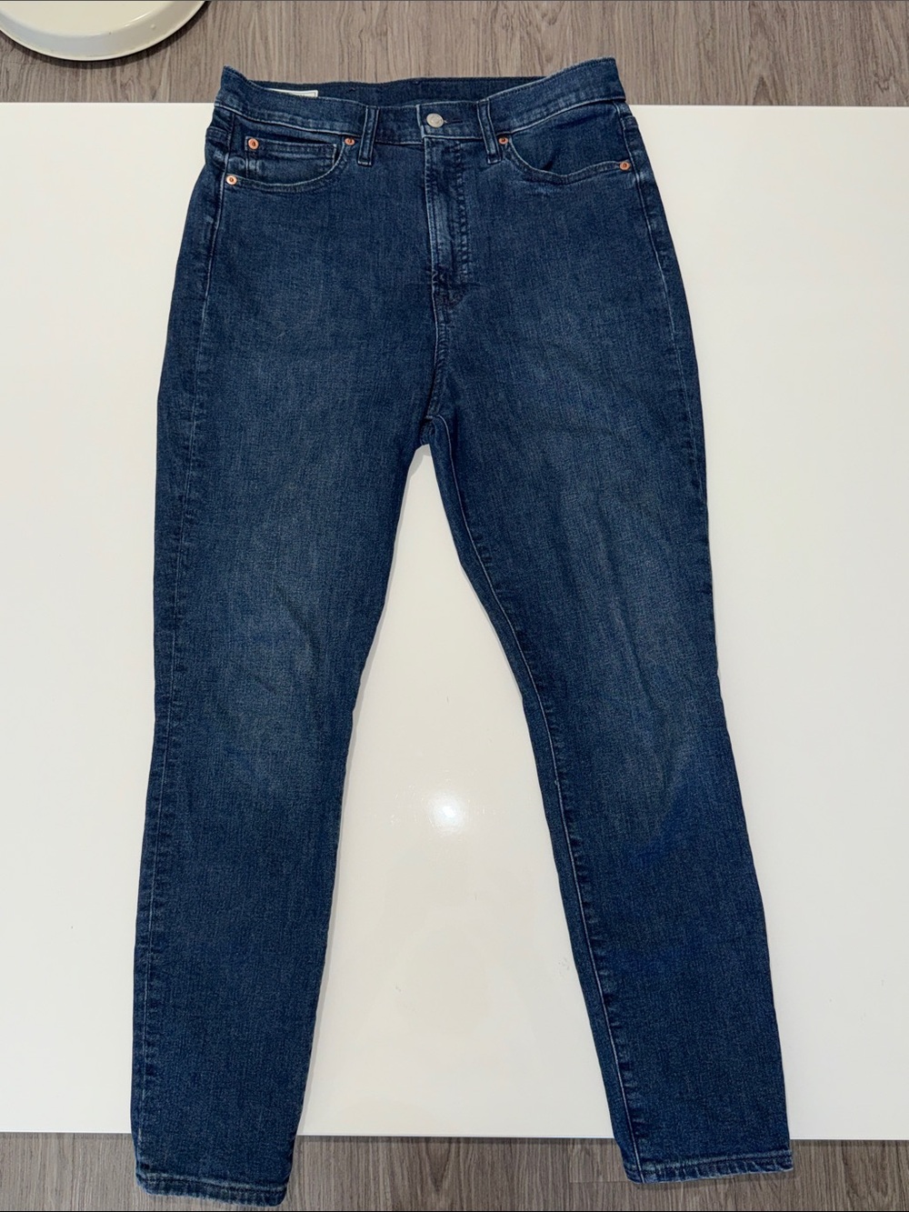 Gap True Skinny Sky High Jeans 31 | 12 r Long Dark Wash Indigo High Rise Denim